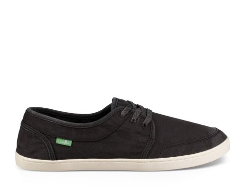 Chaussures Sanuk Pair O Dice Lace Femme - Noir DGVEKF593